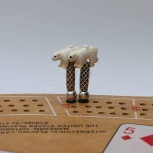 Polar Bear Cribbage Pegs