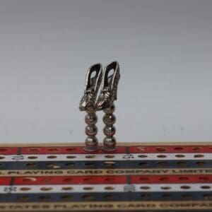 Silver High Heel Cribbage Pegs