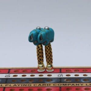 Dyed Howlite Elephant Cribbage Pegs