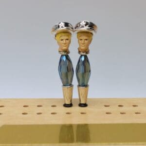 Policeman Cribbage Pegs