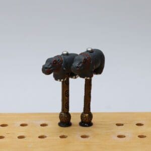 Hippopotamus Cribbage Pegs