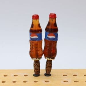 Pepsi Bottle Cribbage Pegs.