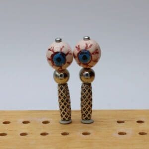 Eyeball Cribbage Pegs