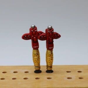 Totem Pole Cribbage Pegs
