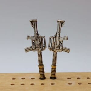Military Style Gun Cribbage Pegs