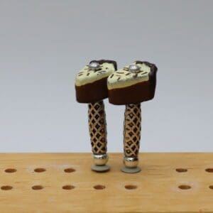 Chocolate Cream Pie Cribbage Pegs