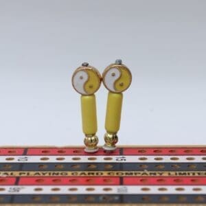 Yin/Yang Cribbage Pegs
