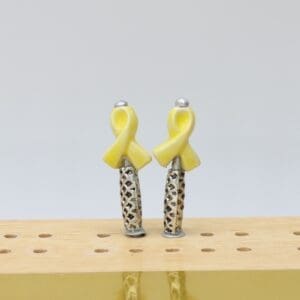 Awareness Ribbon Cribbage Pegs