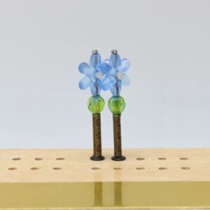 Acrylic Star flower Cribbage Pegs