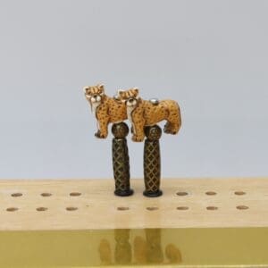Cheetah Cribbage Pegs