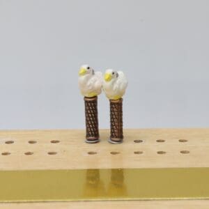 Domestic Goose Cribbage Pegs
