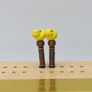 Duckling Cribbage Pegs