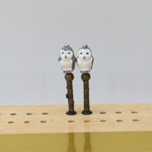 Barn Owl Cribbage Pegs