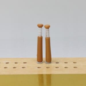 Baseball Bat Cribbage Pegs