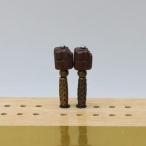 Chocolate Bar Piece Cribbage Pegs