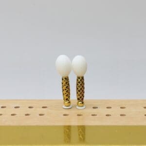 Boiled Egg Cribbage Pegs
