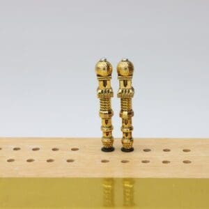 Abstract Tube Design Cribbage Pegs