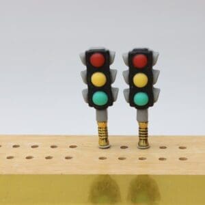 Vertical Traffic Light Cribbage Pegs