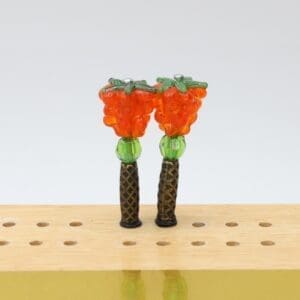 Raspberry Cribbage Pegs