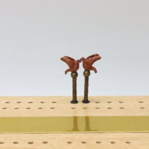 Mourning Dove Cribbage Pegs