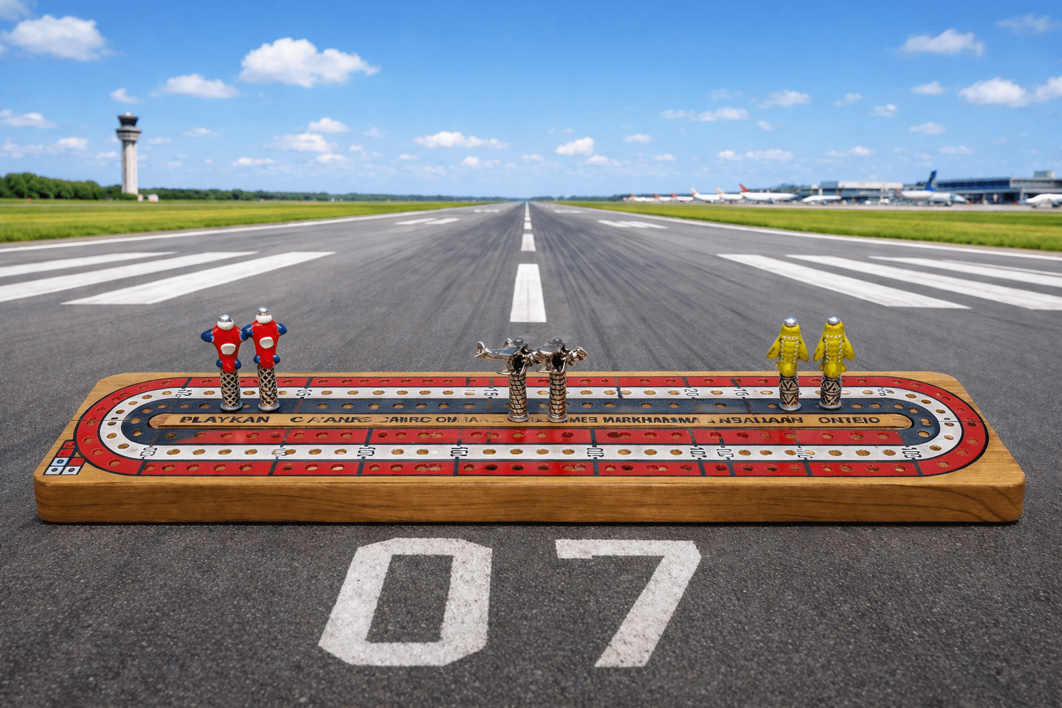 Aircraft Cribbage Pegs That Actually Stand Out