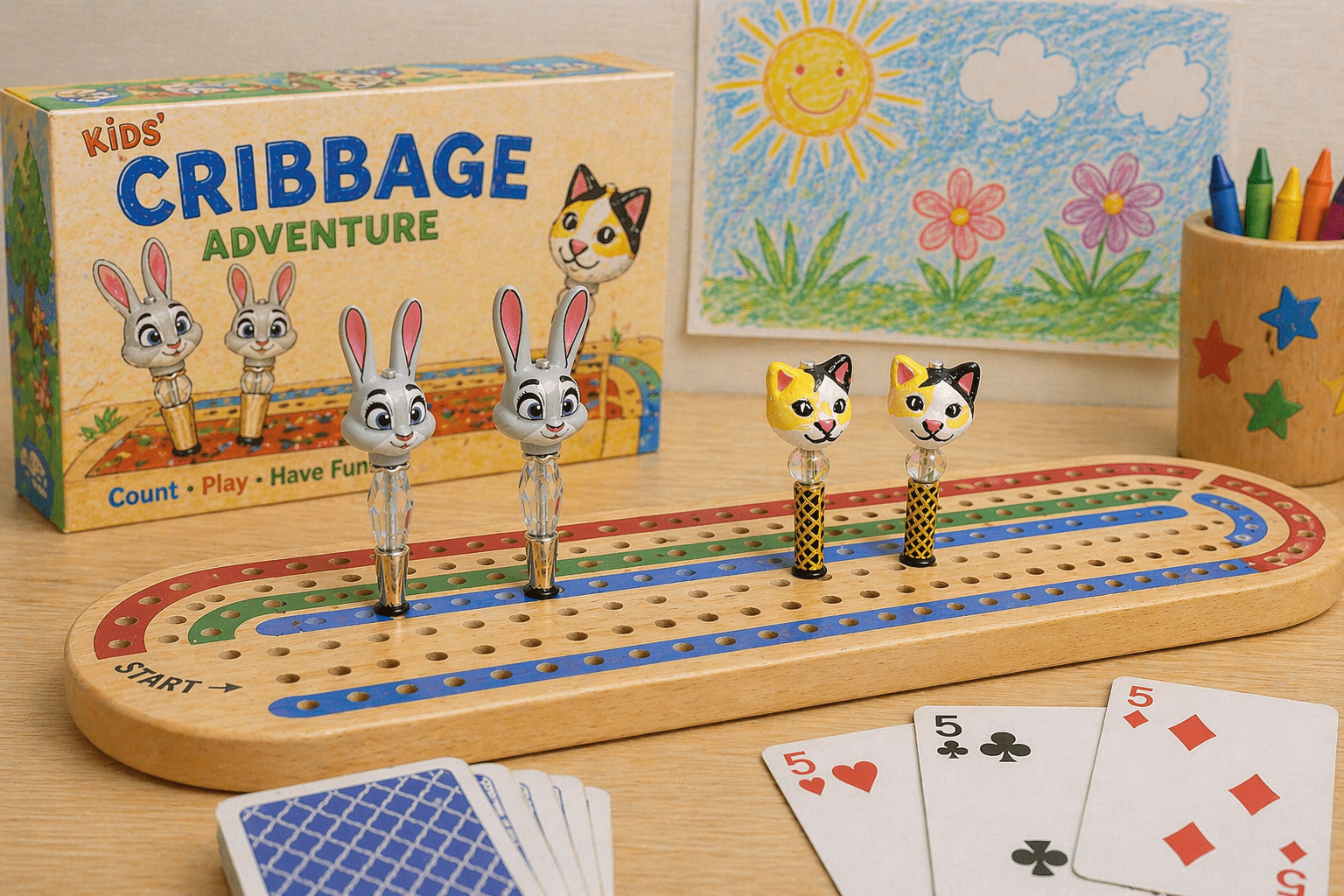 Getting Kids Hooked on Cribbage: Why Custom Pegs Make All the Difference
